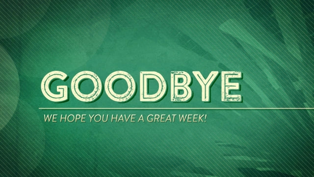 Palm Sunday Branches Closing