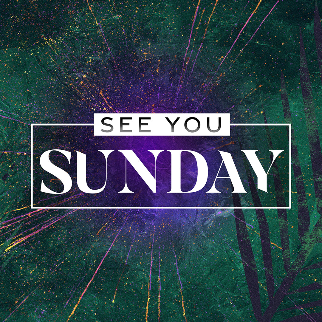 Vivid Palm Sunday Sunday Graphic