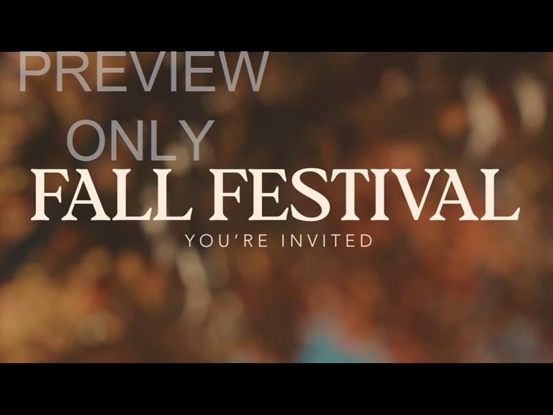 Beautyfall Fall Festival Still