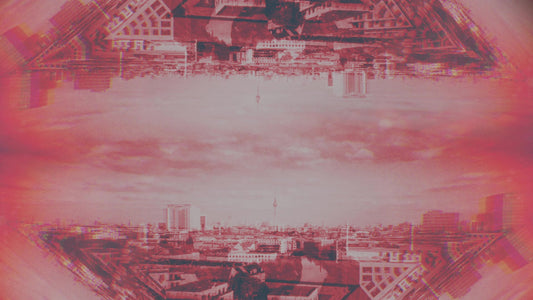 Cityscapes Rust Mirror Still