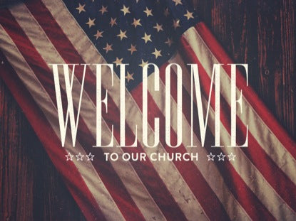 Memorial Day Flag Welcome