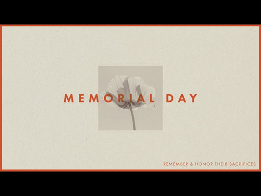 Memorial Day Title