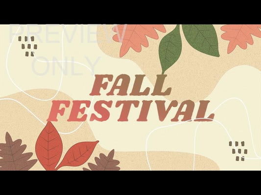 Fall Leaves Fall Festival Still