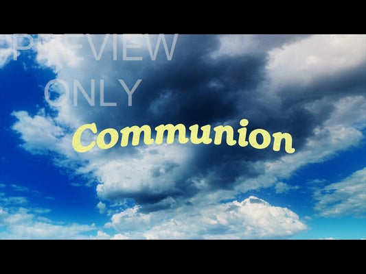 Perfect Day Communion Still