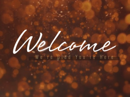 Golden Welcome Bokeh