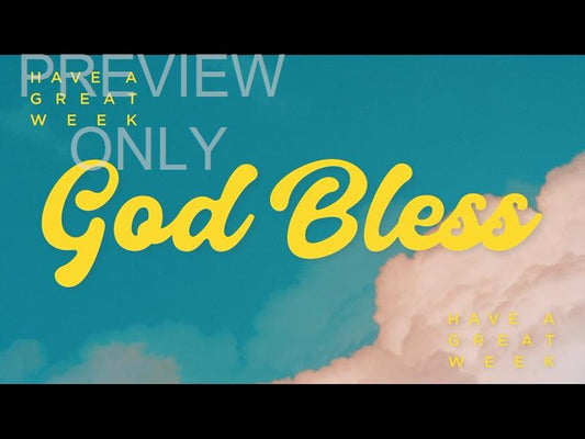 Blue Skies God Bless Still