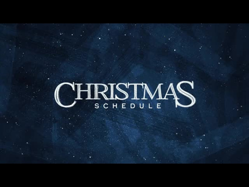 Jeweled Brush Christmas Christmas Schedule