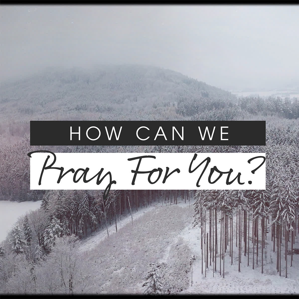 Retro Winter Prayer