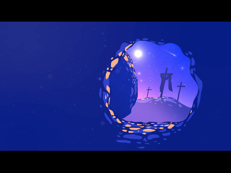 Three Crosses: Motion Background