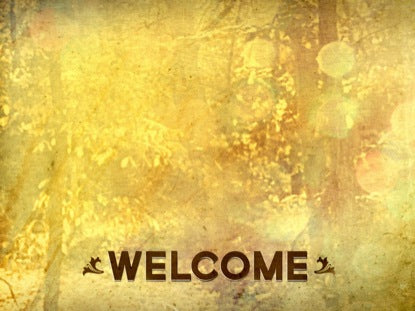 Fall Welcome Subtitle Loop