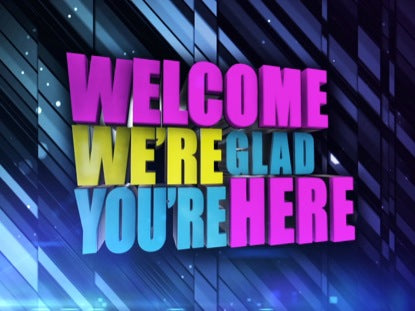 Modern Type Welcome Static