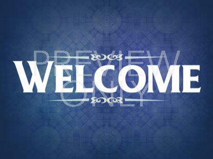 Cathedral Ceiling Welcome Still