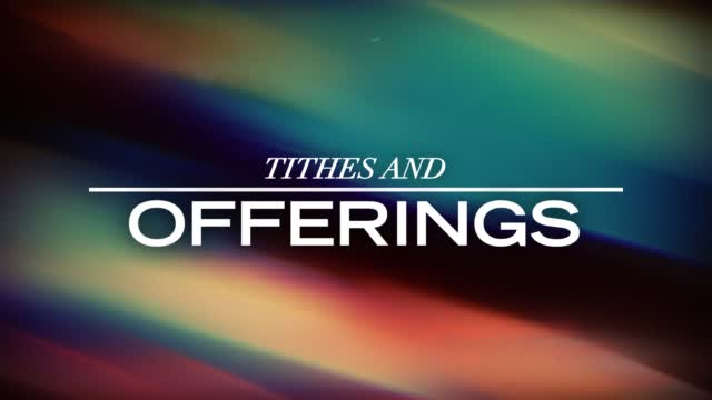 Memorial Day Hope Tithes And Offerings