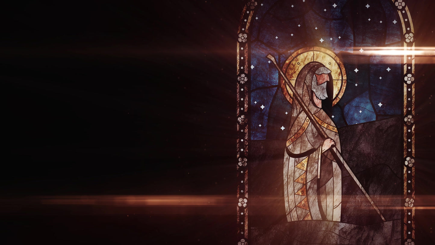 Nativity Glass Joseph Still