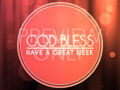 Color Bubbles God Bless