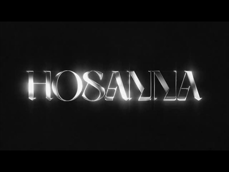 Lttrs Hosanna Bw