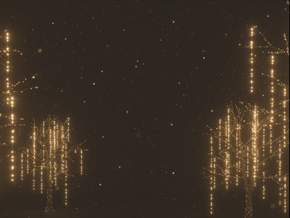 Christmas Gold Trees