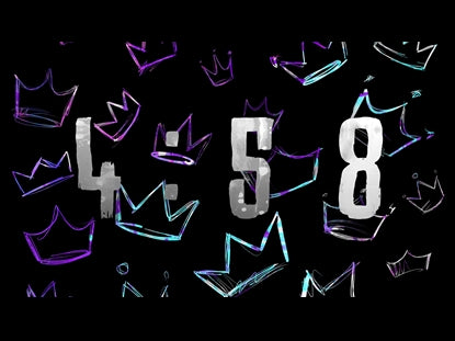 Lettering Walls Crowns Countdown