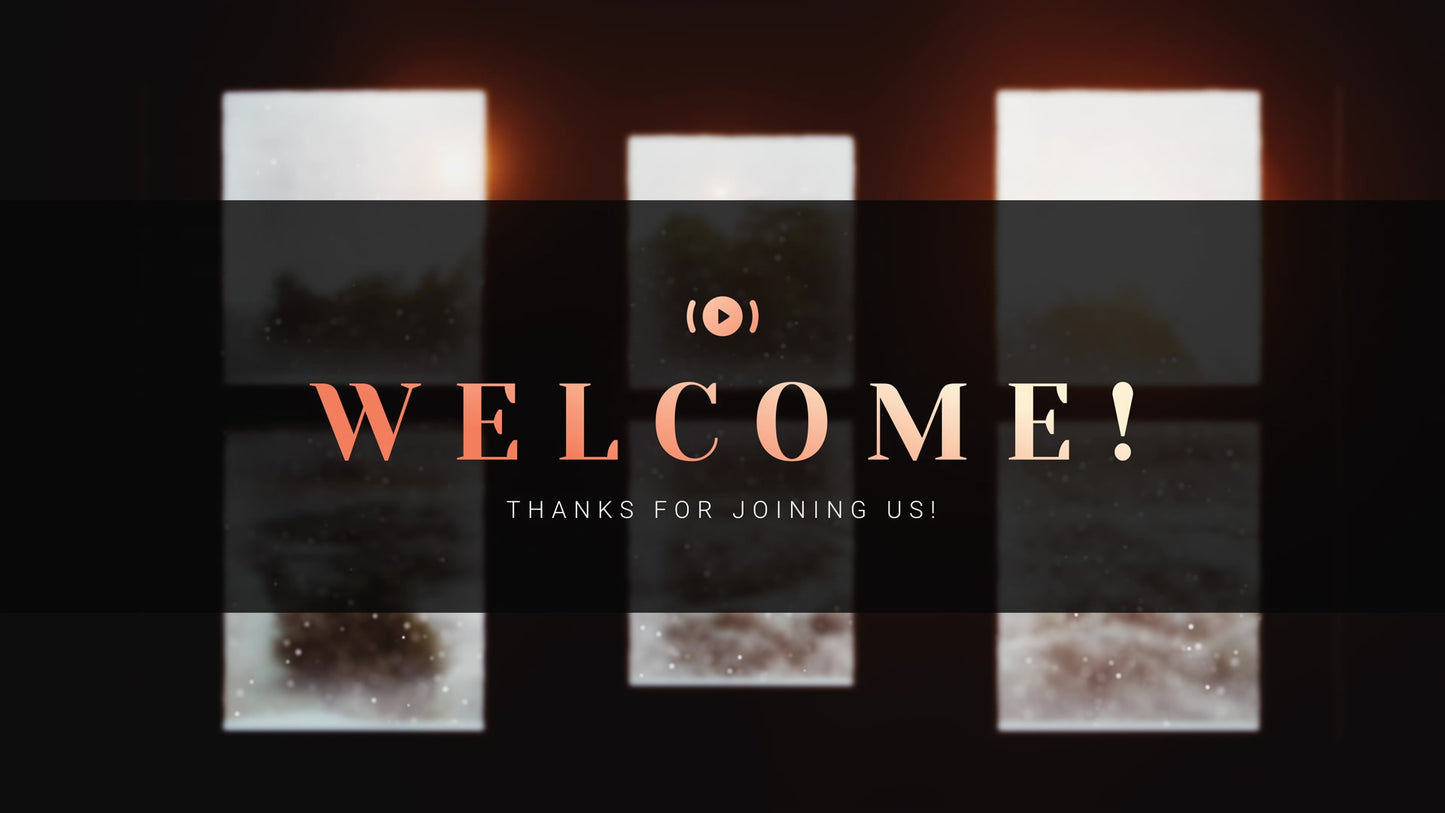 Winter Windows Welcome Stream