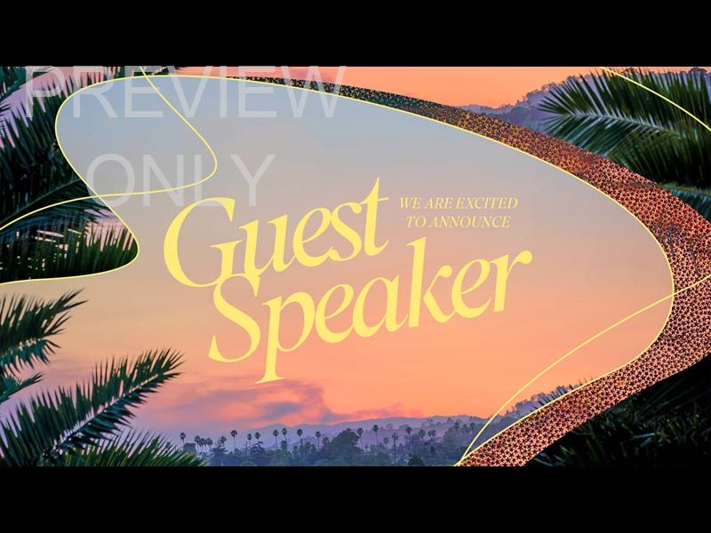 Sun Wave Guest Speaker Title Still