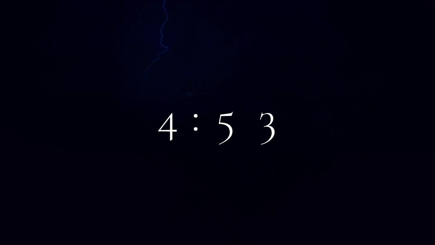 Storm Clouds Countdown