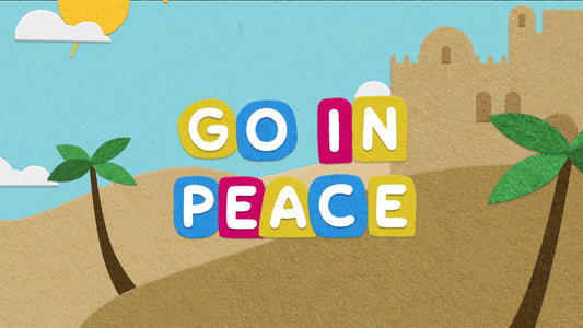 Palm Sunday Flannelgraph Exit