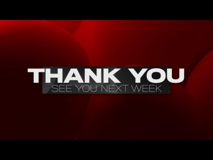Livestream Thank You See You Next Week Red