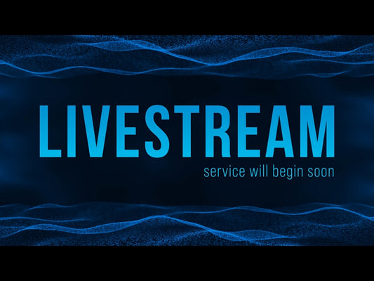 Blue Digital Wave Livestream