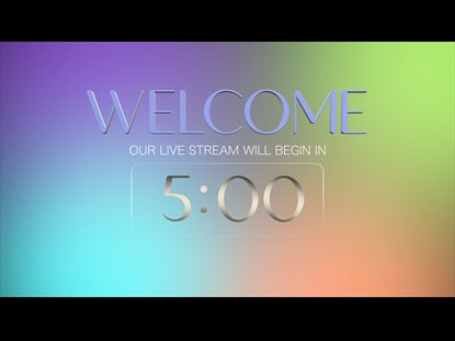 Calming Countdown Live Stream