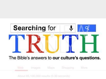 Searching For Truth Title Still