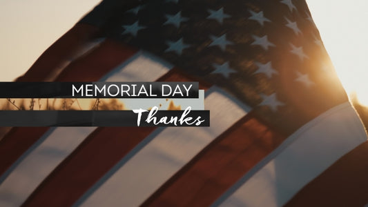 Memorial Day Thanks