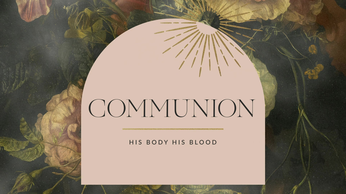Easter Vintage Communion Still