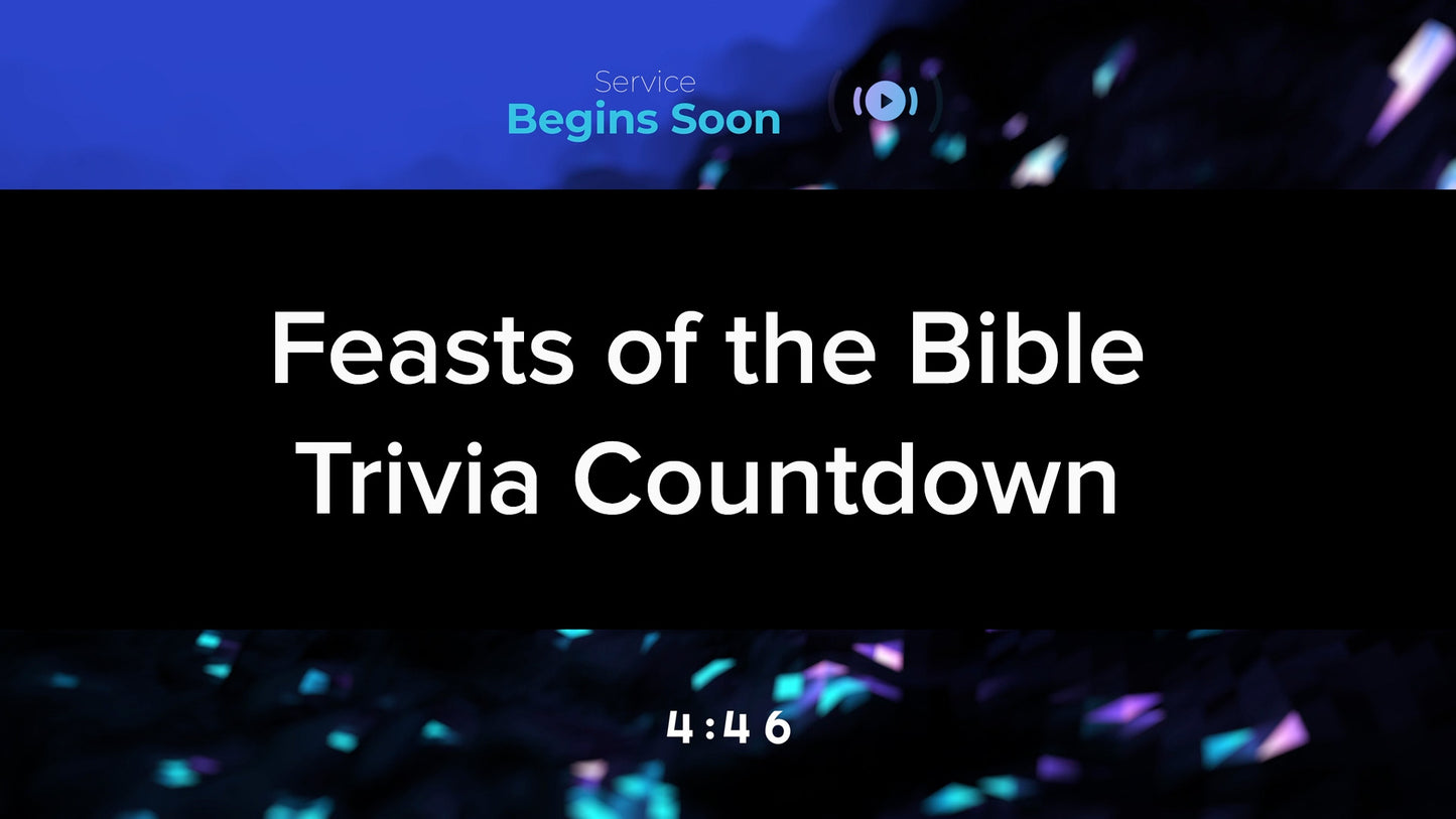 Glow Field Trivia Countdown
