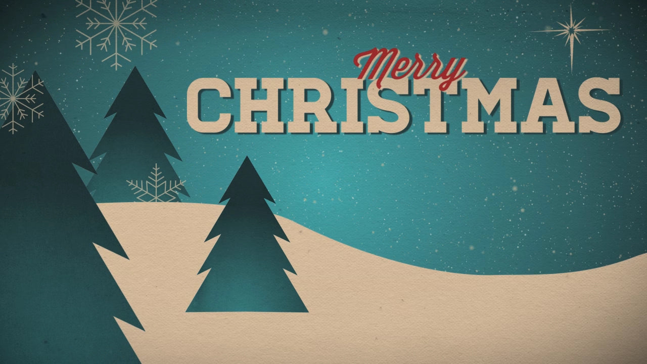 Merry Christmas Vintage Still