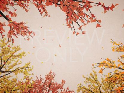 Digital Autumn Bright Sky