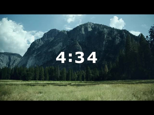 Yosemite Meadows Countdown - Centered