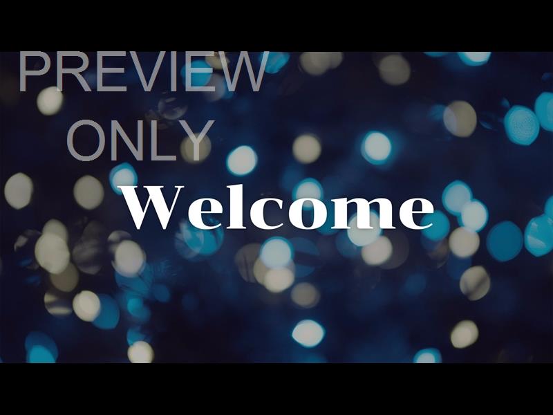 Christmas Lights: Welcome Still