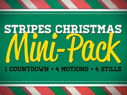 Stripes Christmas Mini-pack