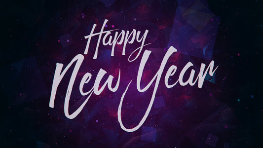 Colorful Confetti Happy New Year