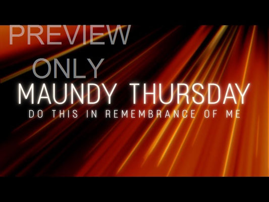 Light Ray Maundy Thursday Still