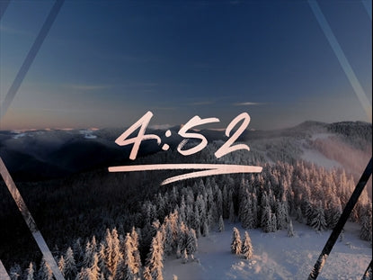 Epic Winter Aerial Countdown