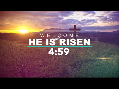 Easter Cross On Hilltop Countdown