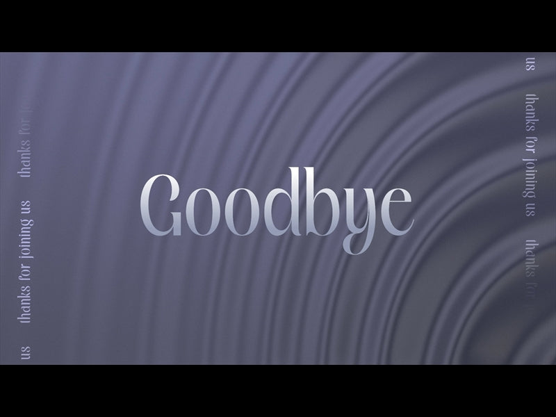 Even Now Goodbye