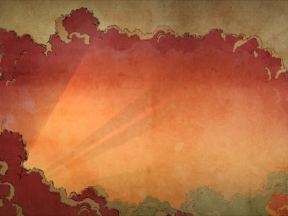 Red Paper Clouds