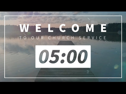 Five Minute Countdown - Dock On A Lake