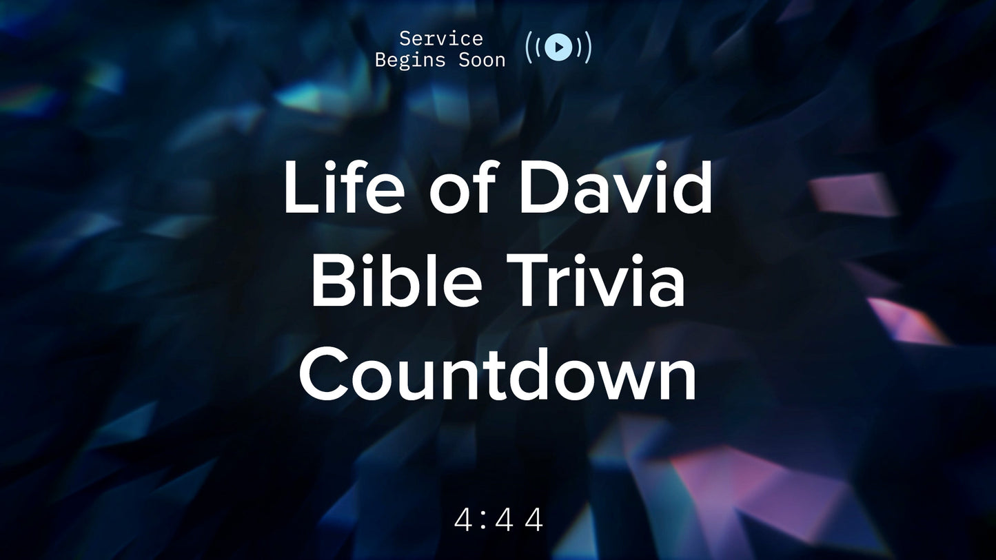 Living Crystal Trivia Countdown