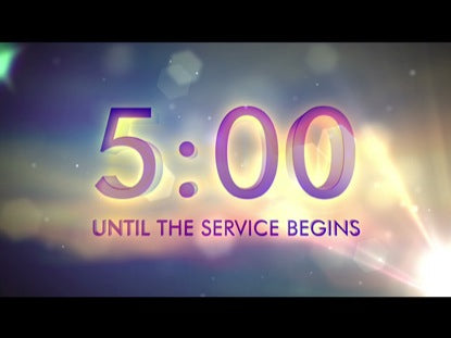 Sunset Particles Countdown