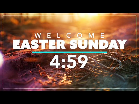 Easter Crown Of Thorns Countdown
