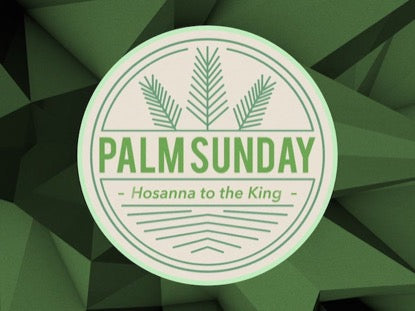 Low Poly Palm Sunday