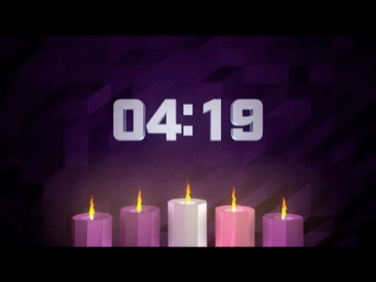 Digital Advent Countdown